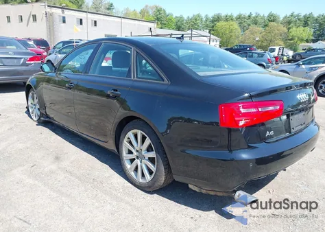 2013 Audi A6 2.0T Premium из США, поврежденный, VIN WAUGFAFC0DN092446
